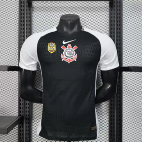 Camisa do Corinthians Away - 2025/26 com Patch de Campeão Copa do Brasil - Versão Jogador