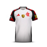 Camisa Flamengo Away 25/26 - Versão Jogador + Patchs de Campeão da Libertadores