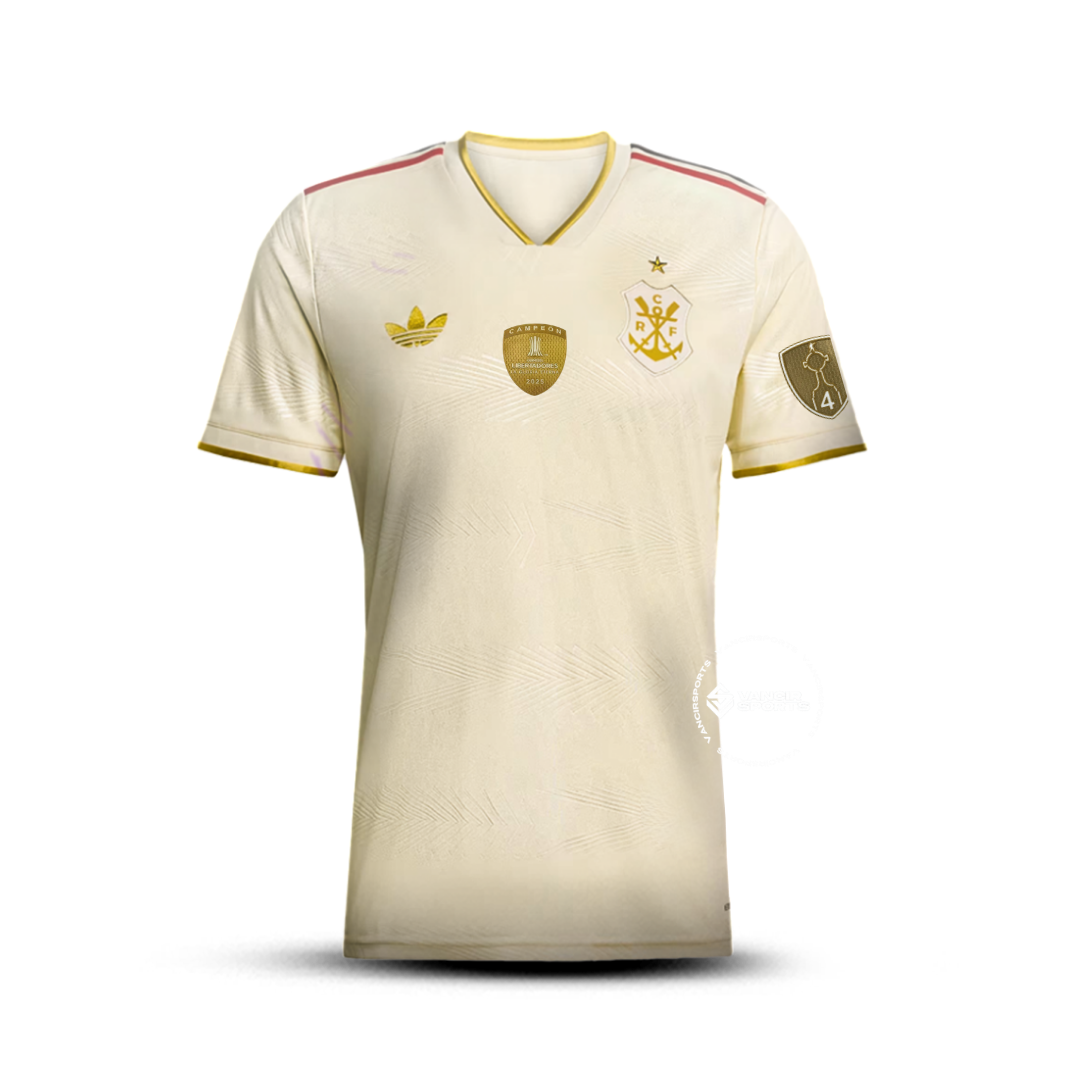Camisa do Flamengo Third - 2025/2026 + Patchs de Campeão da Libertadores