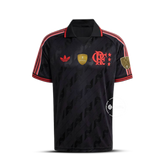 Camisa Flamengo Lifestyle 2025/26 + Patchs de Campeão da Libertadores