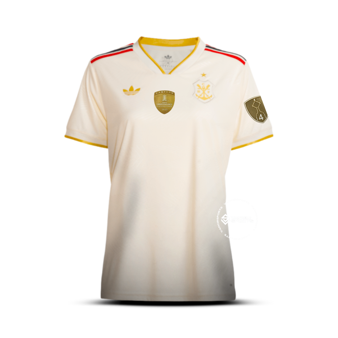 Camisa do Flamengo Feminina Third - 2025/2026 + Patchs de Campeão da Libertadores