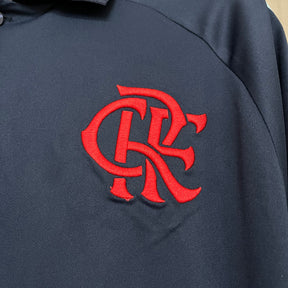 Camisa do Flamengo Treino - 2025/2026 - Polo Azul Escuro