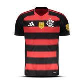 Camisa Flamengo Home 25/26 - Versão Jogador + Libertadores e Brasileiro