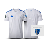 Camisa do Cruzeiro Away 2026 + Kit Patch Libertadores - Pronta entrega