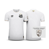 Camisa do Santos Home 2026 + Patch Libertadores Títulos Anos  - Pronta entrega