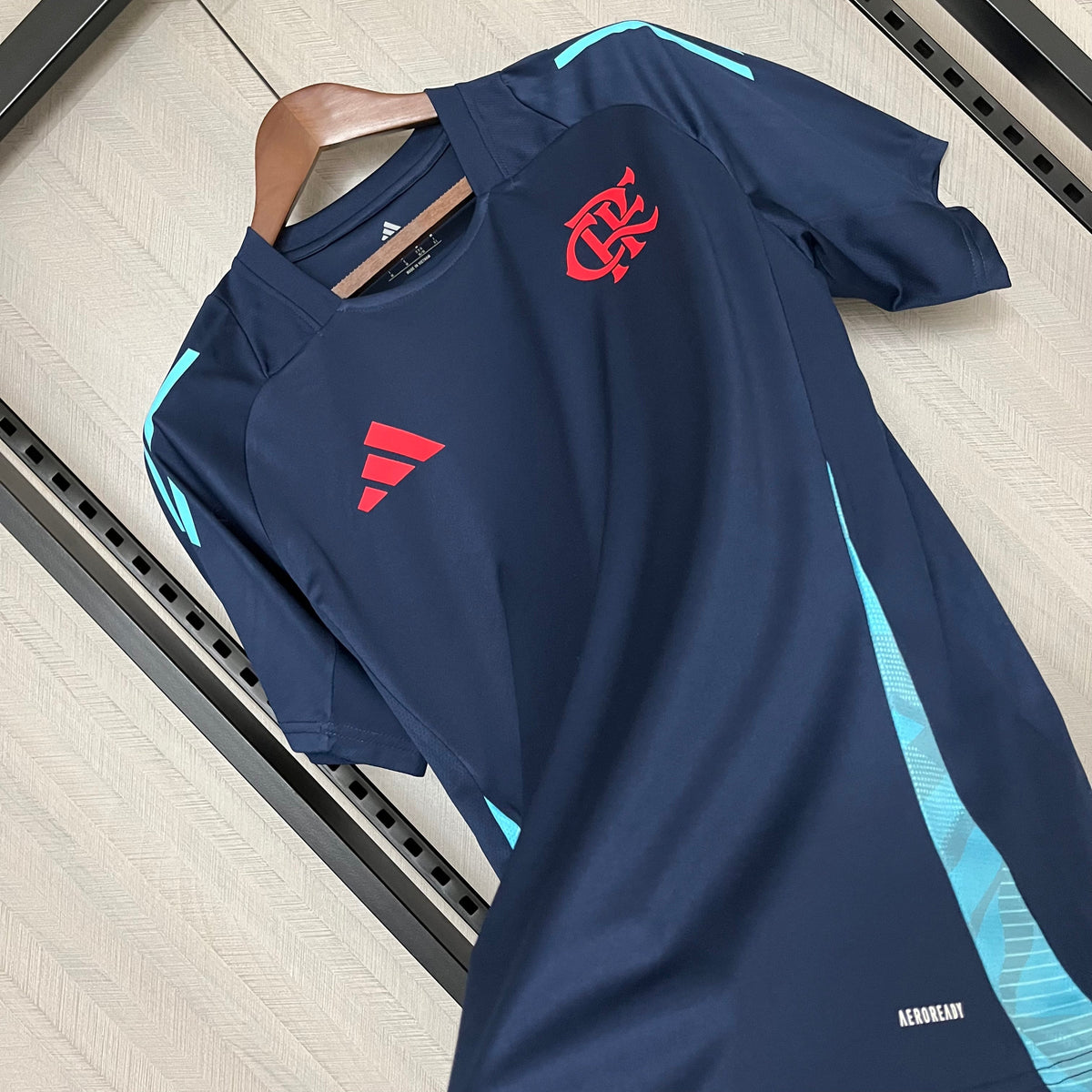Camisa do Flamengo Treino - 2025/2026 - Azul Escuro