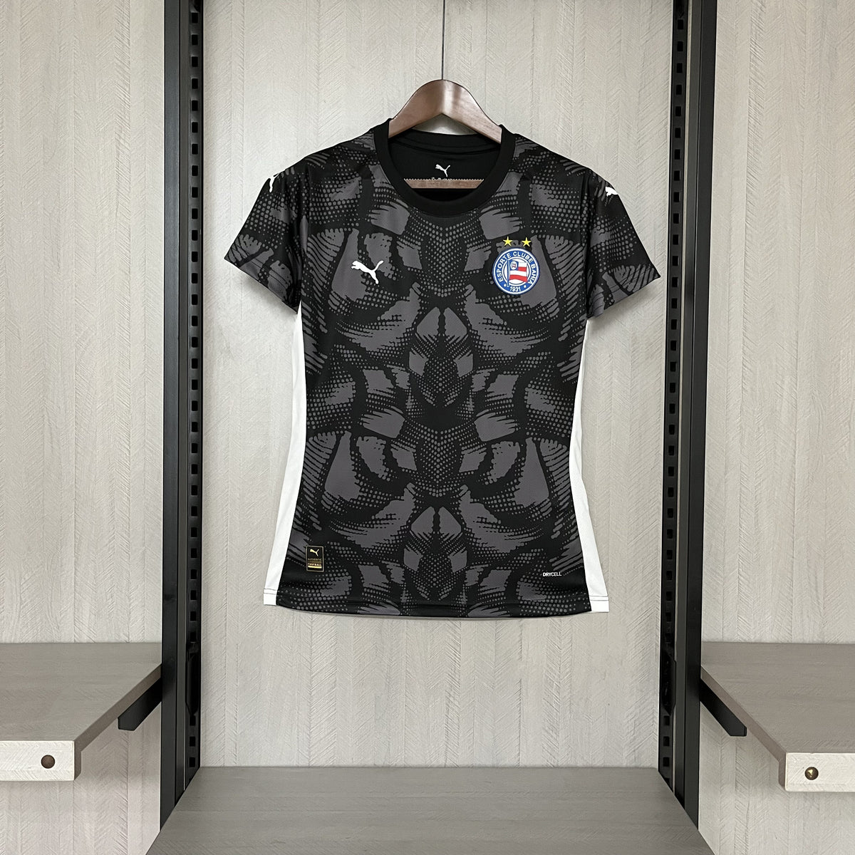 Camisa Bahia Goleiro Preta 2025/2026 - Feminina