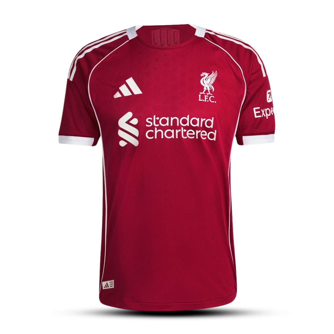 Camisa Liverpool Home 2025/26 - Versão Jogador