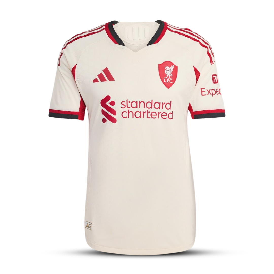 Camisa Liverpool Away 2025/26 - Versão Jogador