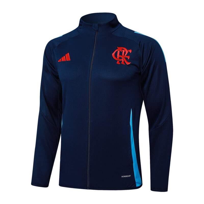 Jaqueta Treino Flamengo 2025 Azul Escuro