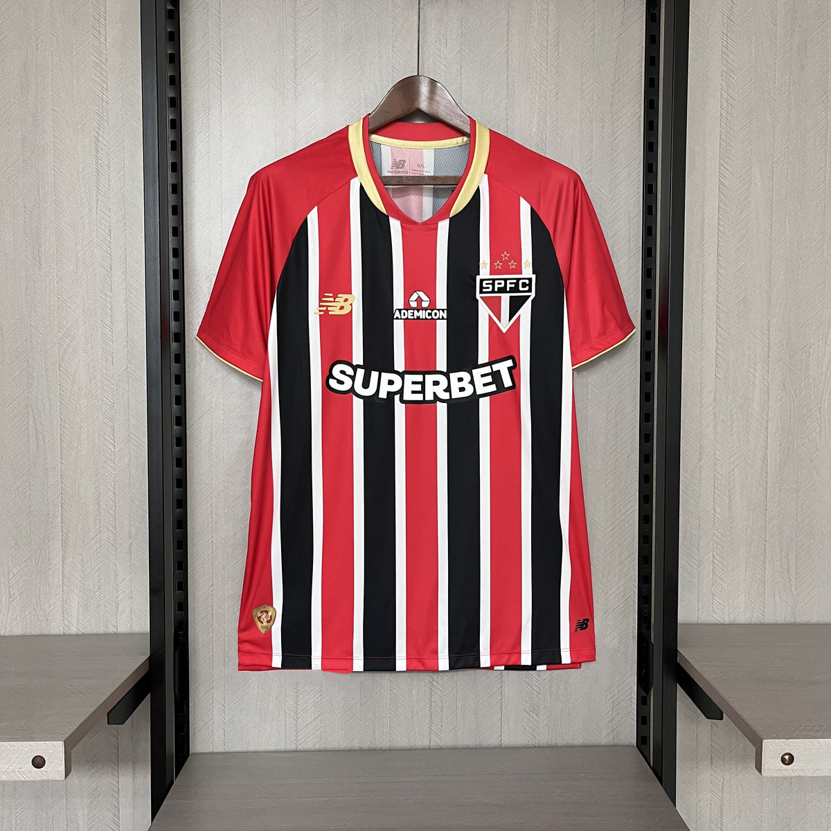 Camisa São Paulo Away 2025/2026 - Patrocínio Superbet