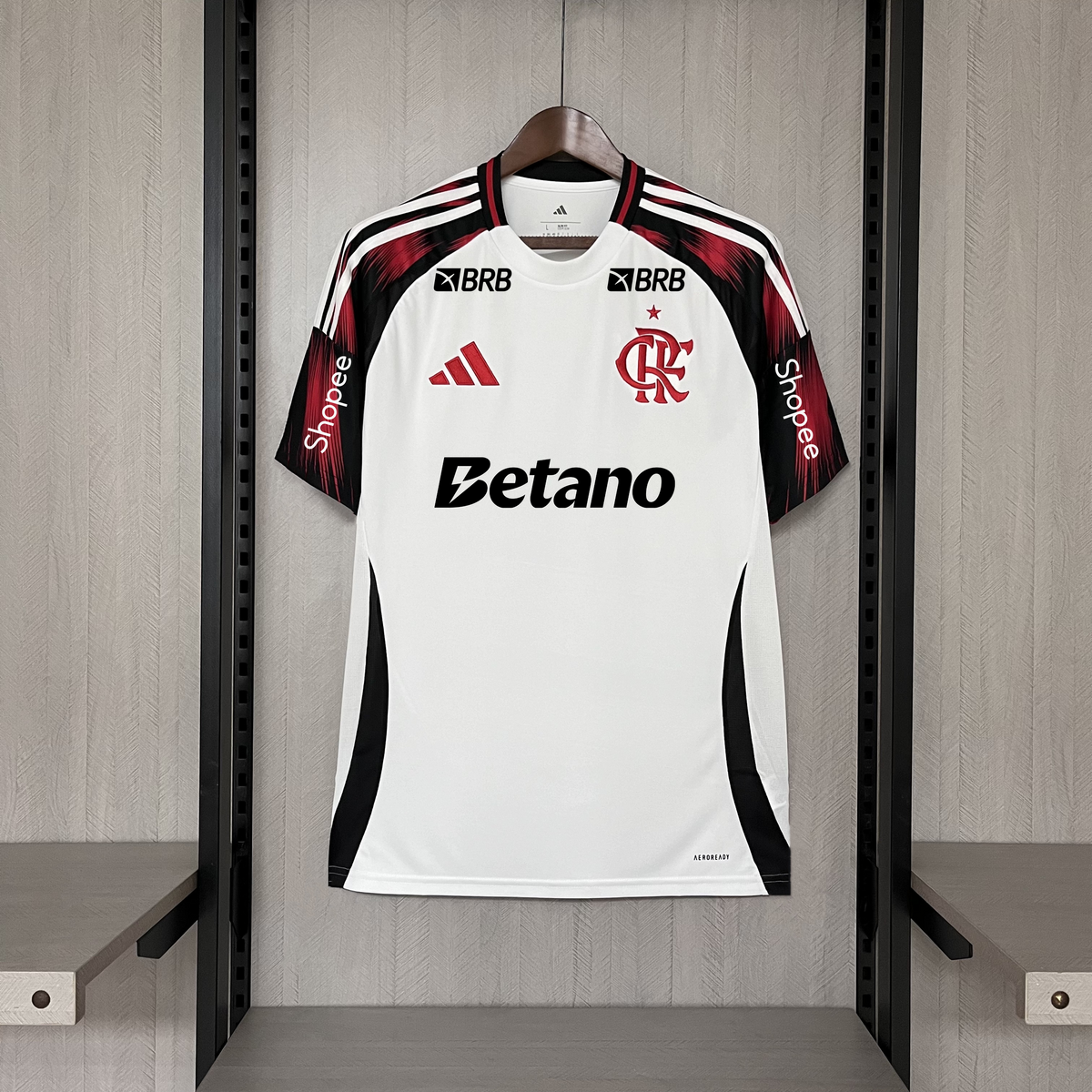 Camisa Flamengo Away + Patrocínios 2025/2026