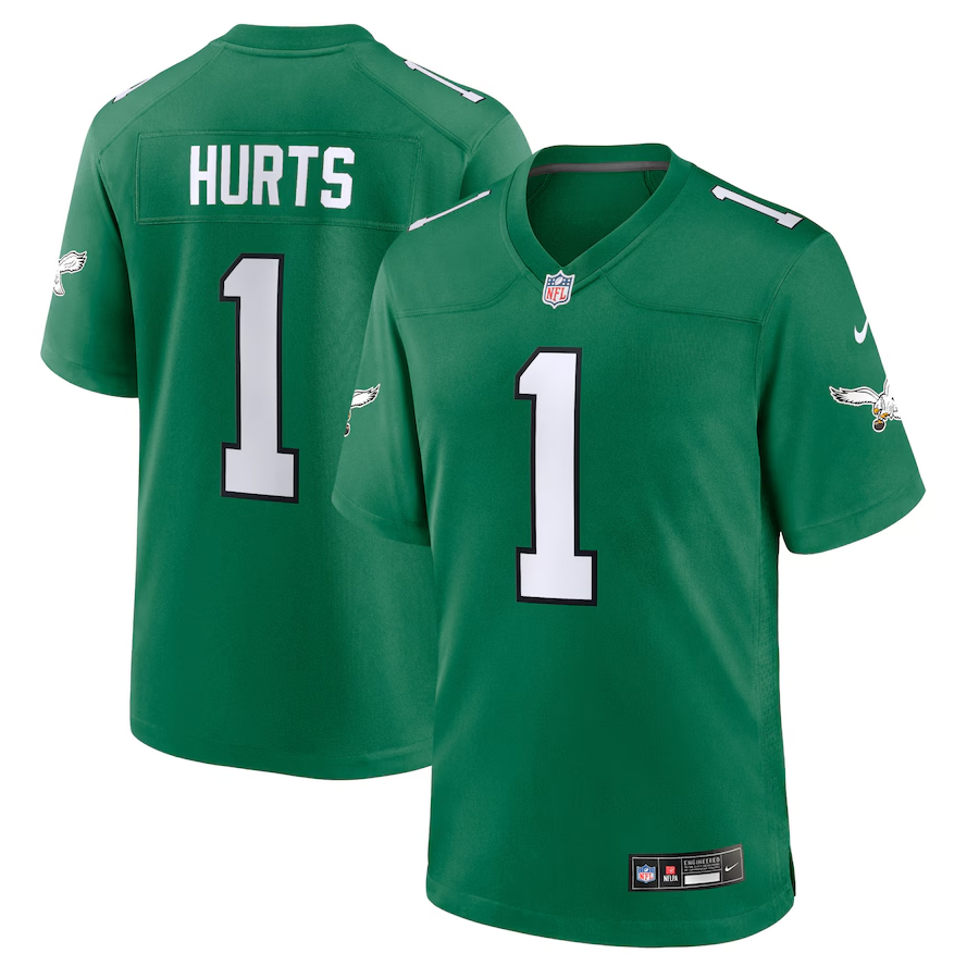 Camisa Philadelphia Eagles Verde - Jalen Hurts