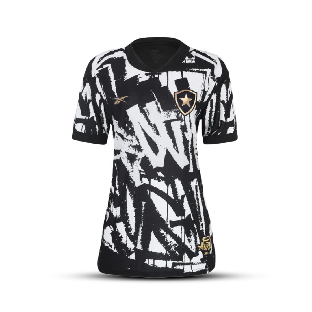 Camisa Botafogo Aura 90 Fourth 25/26 - Feminina
