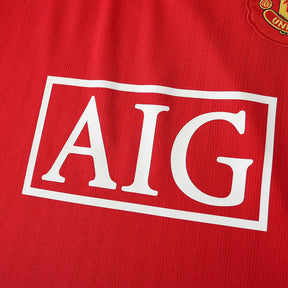 Camisa Manchester United Retrô Home 2007/08