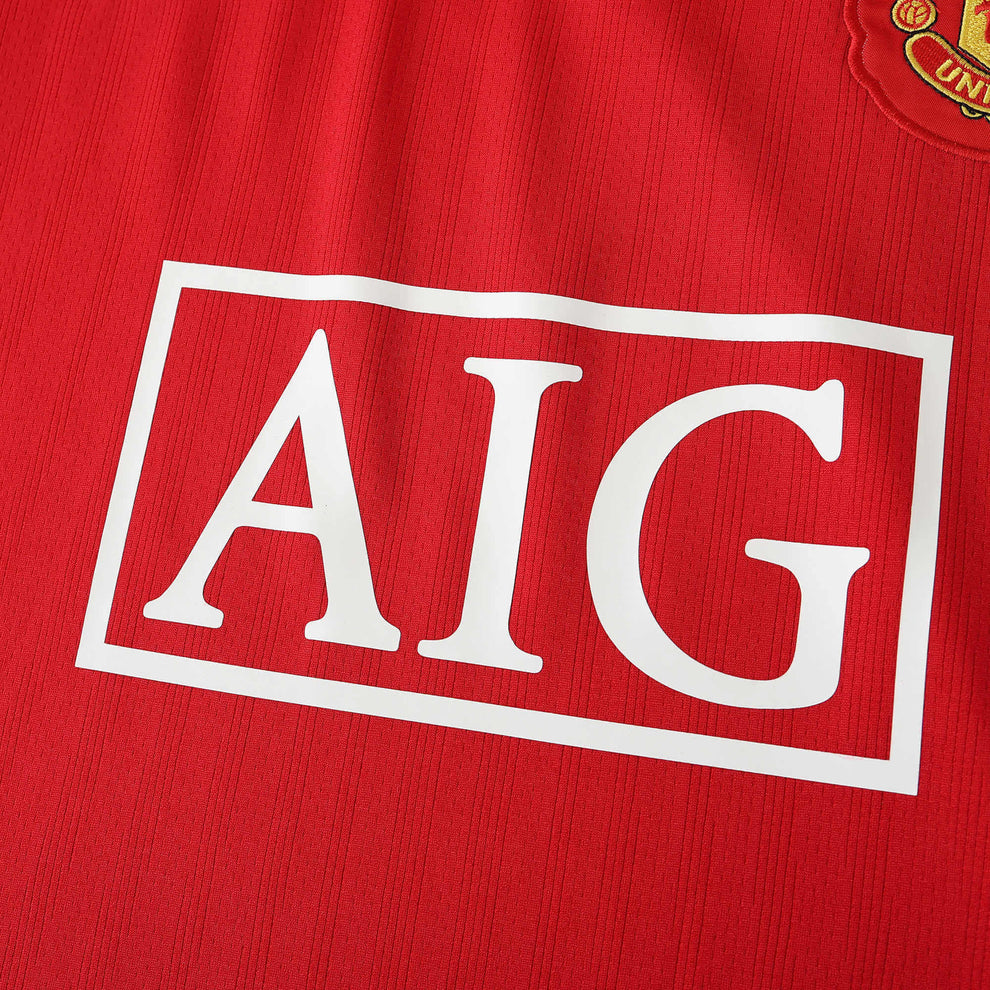 Camisa Manchester United Retrô Home 2007/08