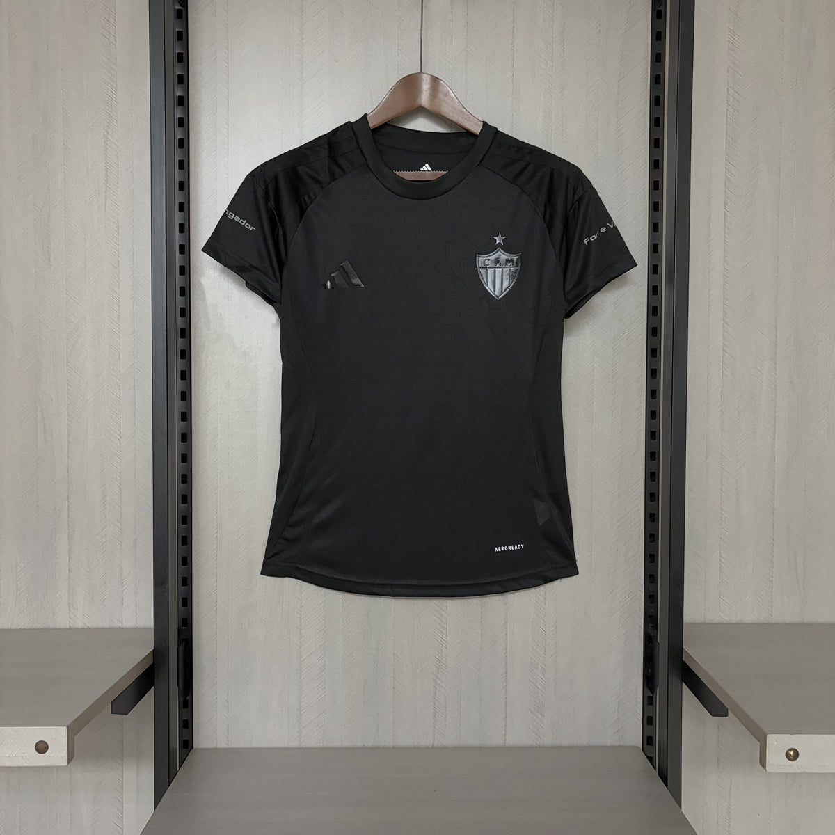 Camisa do Atlético Mineiro All Black 2025/26 - Feminina