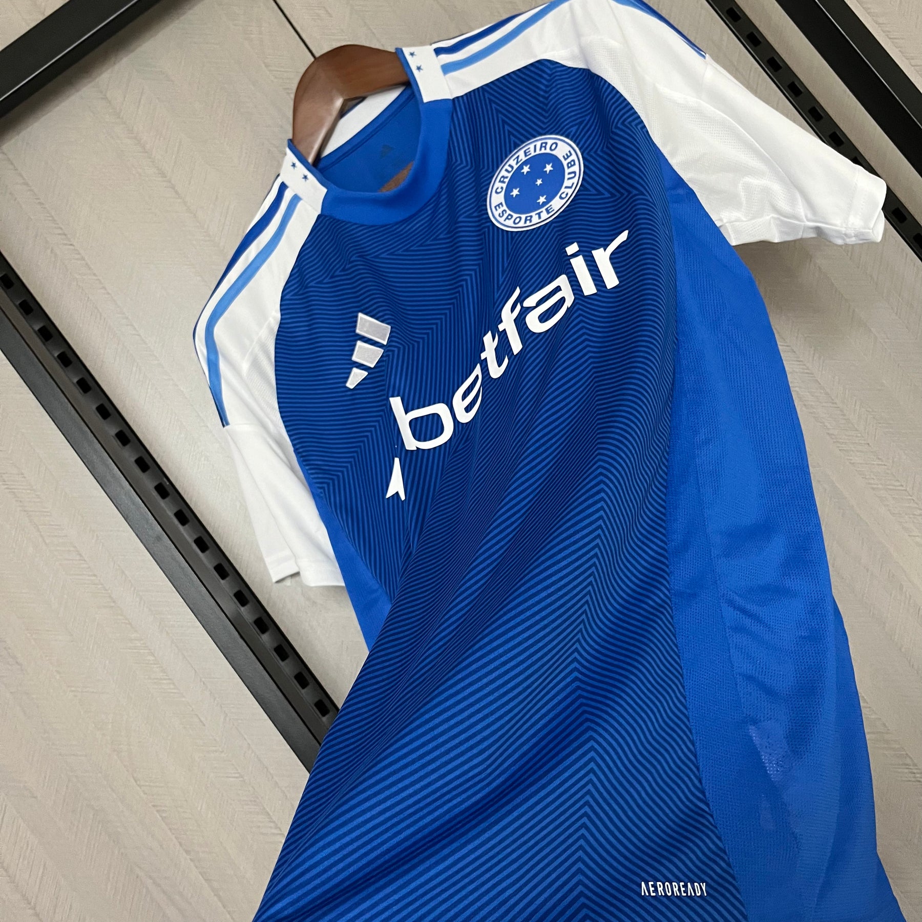 Camisa do Cruzeiro Home 2025/2026 - Patrocínio Betfair