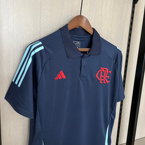 Camisa do Flamengo Treino - 2025/2026 - Polo Azul Escuro