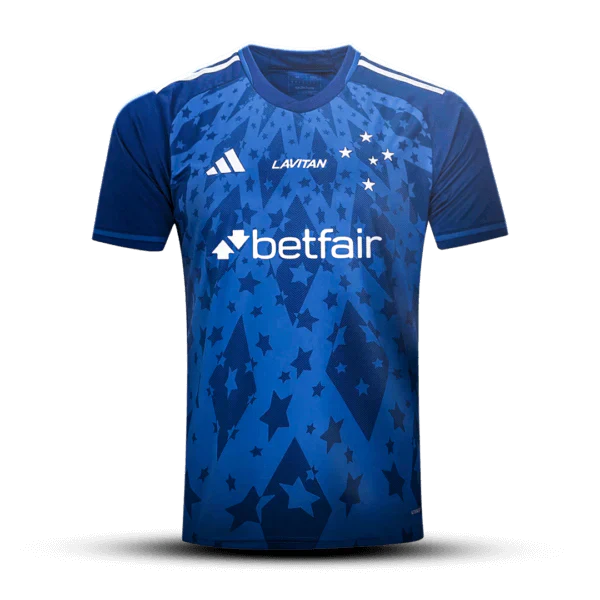 Camisa do Cruzeiro 2024/25 Home - Patrocínio Betfair