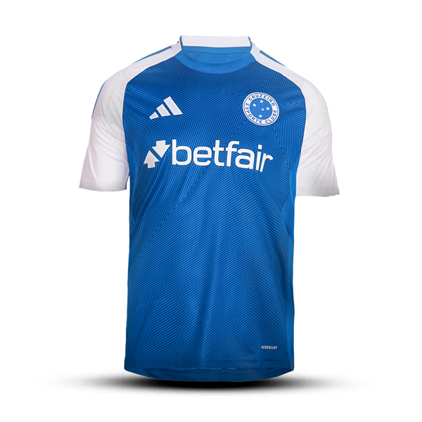 Camisa do Cruzeiro Home 2025/2026 - Patrocínio Betfair
