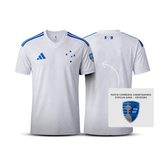 Camisa do Cruzeiro Away 2026 + Patch Libertadores Títulos Anos - Pronta entrega