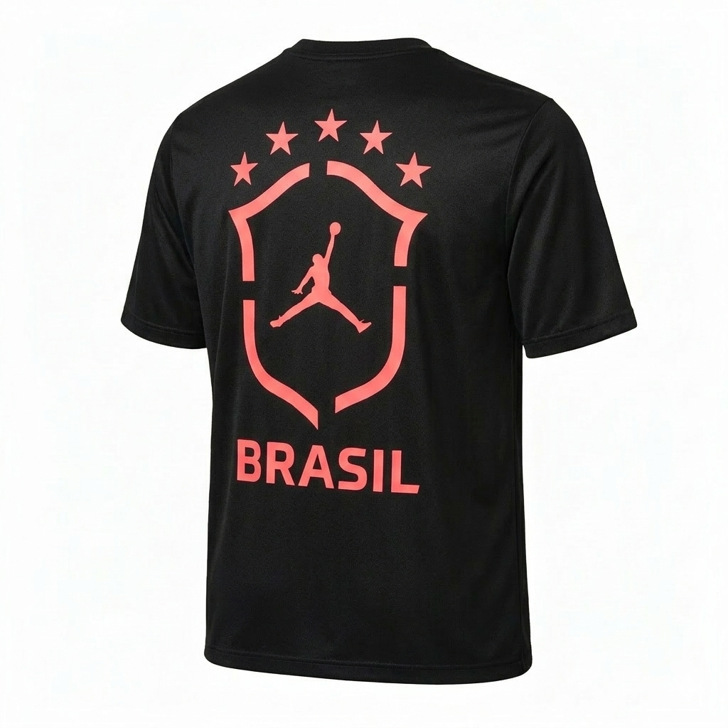 Camisa do Brasil Jordan Casual - Oversized