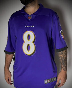 Camisa NFL Baltimore Ravens Vapor Limited Purple 2026 - Lamar Jackson - Pronta entrega