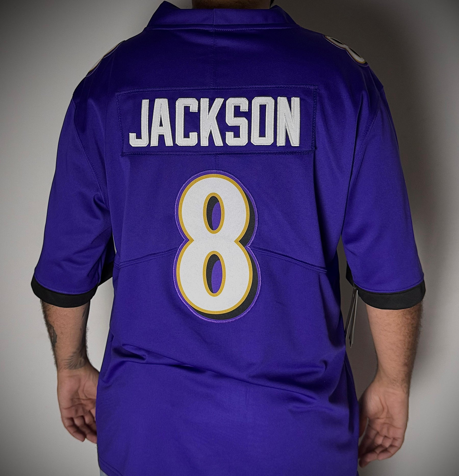 Camisa NFL Baltimore Ravens Vapor Limited Purple 2026 - Lamar Jackson - Pronta entrega