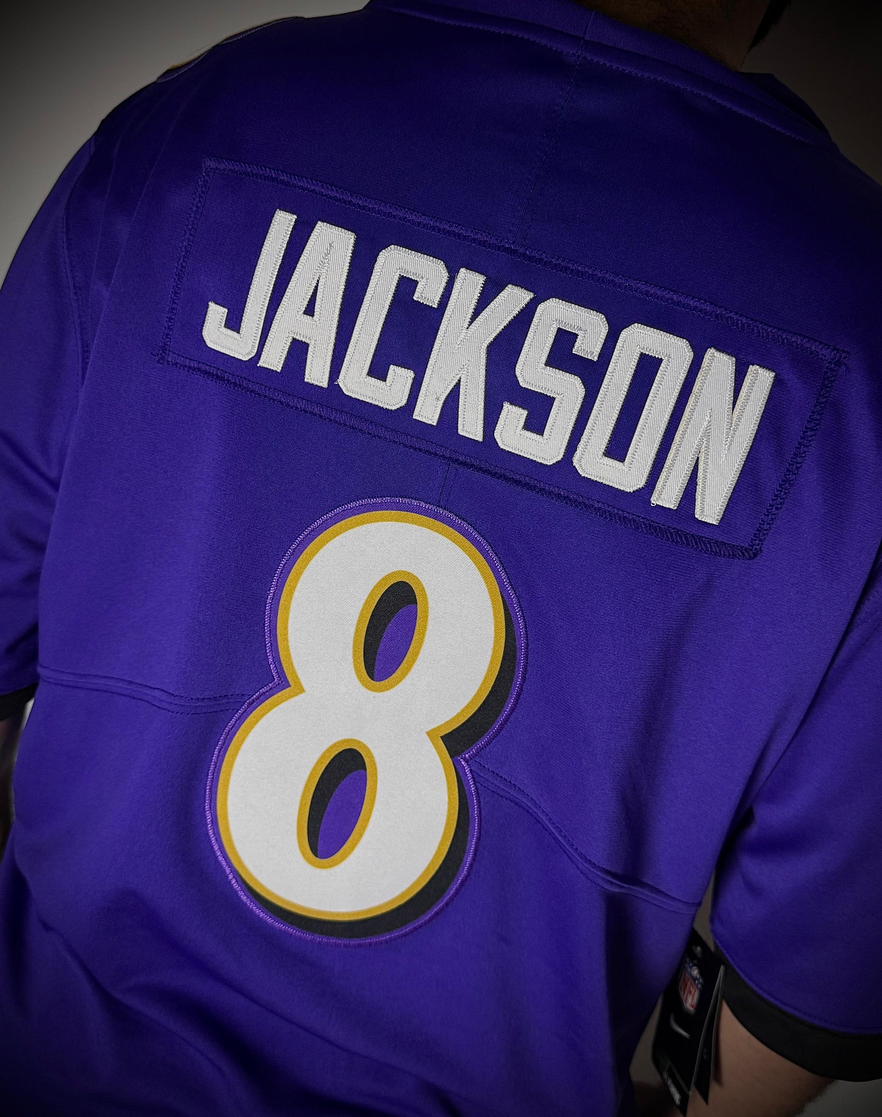 Camisa NFL Baltimore Ravens Vapor Limited Purple 2026 - Lamar Jackson - Pronta entrega