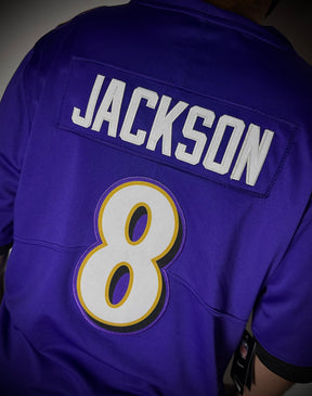Camisa NFL Baltimore Ravens Vapor Limited Purple 2026 - Lamar Jackson - Pronta entrega