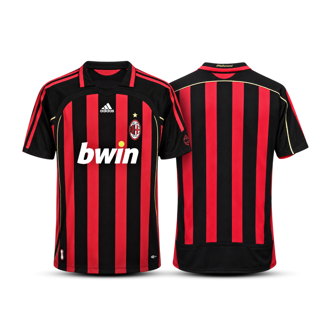 Camisa Retrô AC Milan 2006/07 Home