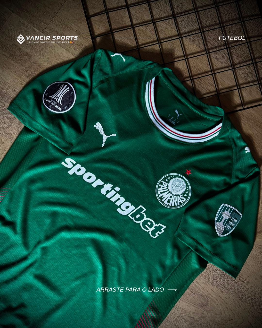 Camisa Palmeiras Home 2026 Jogador + Kit Patch Libertadores - Pronta entrega
