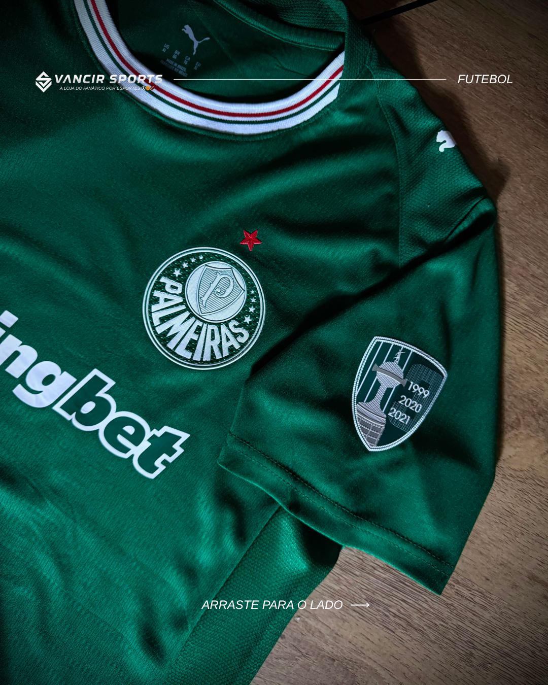 Camisa Palmeiras Home 2026 Jogador + Kit Patch Libertadores - Pronta entrega
