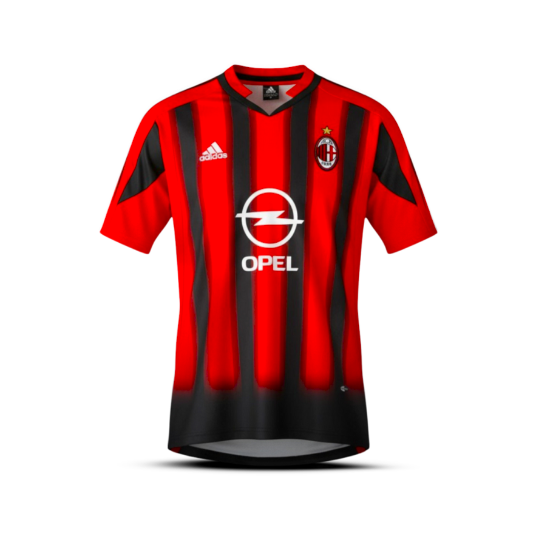Camisa Retrô AC Milan 2004/05 Home