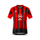 Camisa Retrô AC Milan 2004/05 Home