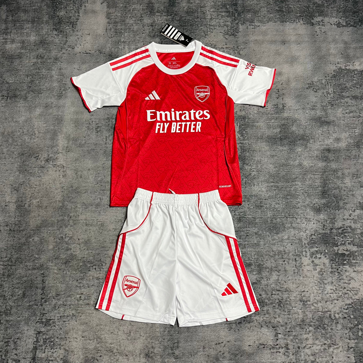 Kit Infantil Arsenal 2025/26 - Home