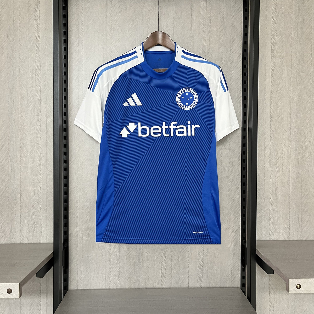Camisa do Cruzeiro Home 2025/2026 - Patrocínio Betfair