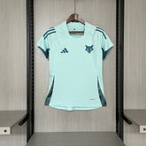 Camisa do Cruzeiro Treino Feminina 2025/26 - Azul Turquesa