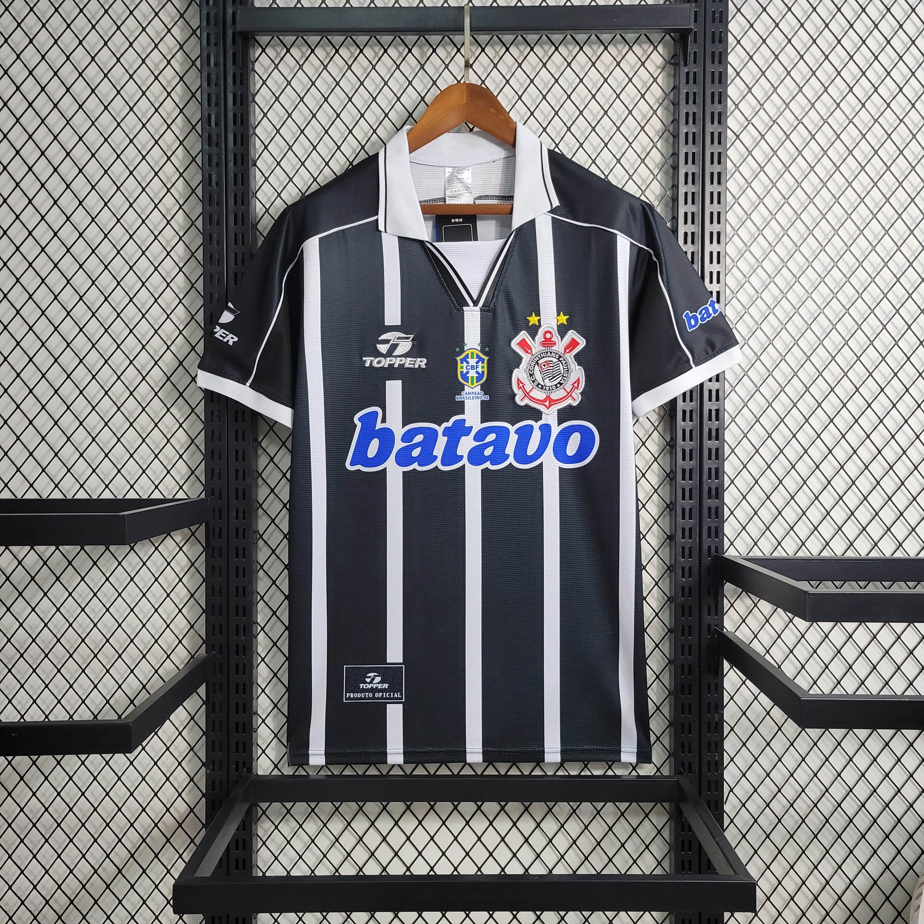 Camisa Corinthians Retrô 1999 Away - Pronta entrega