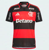 Camisa Flamengo Home 2026 - Versão Jogador com todos os patrocínios Pré-venda