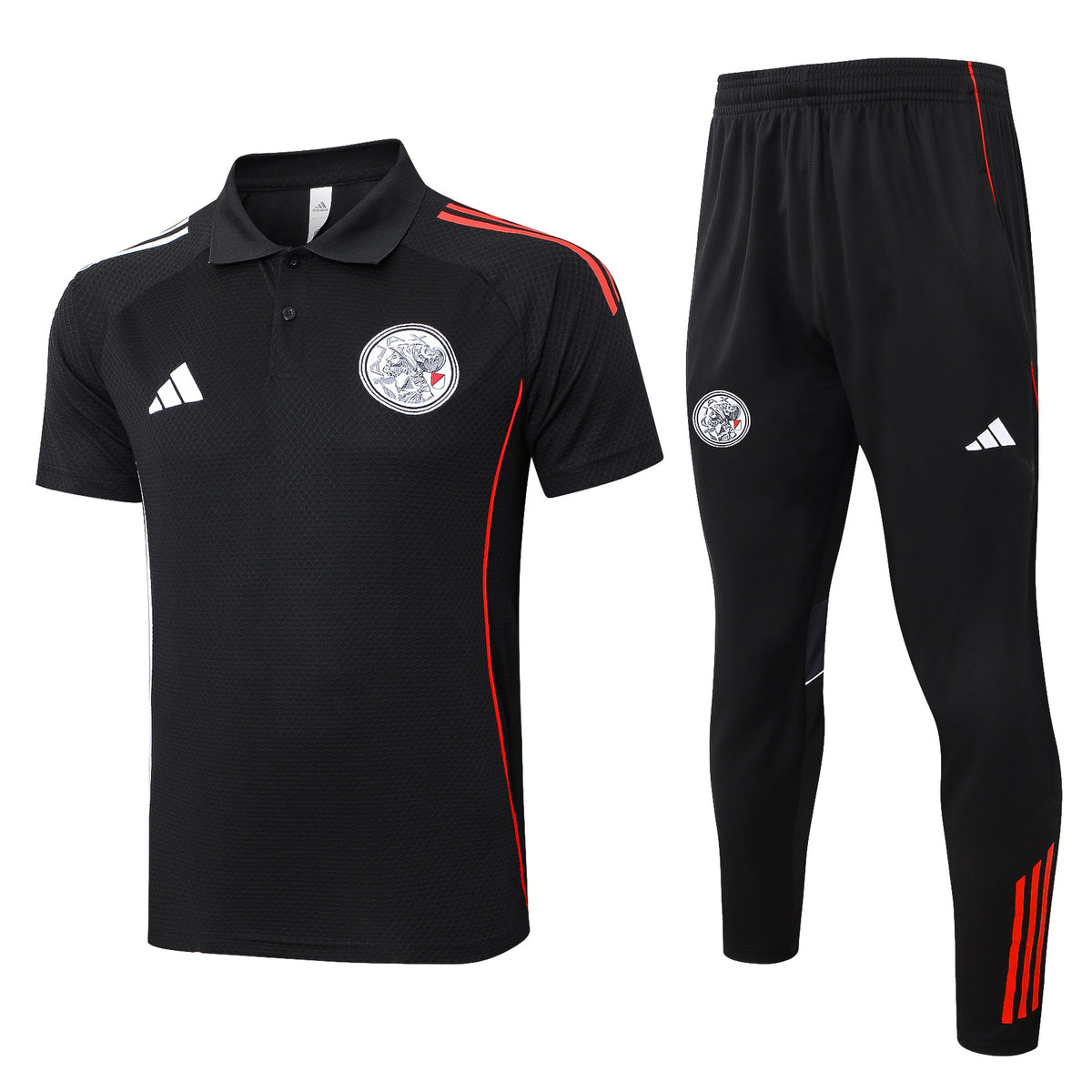Conjunto de treino Ajax 25/26 - Camisa Polo + Calça