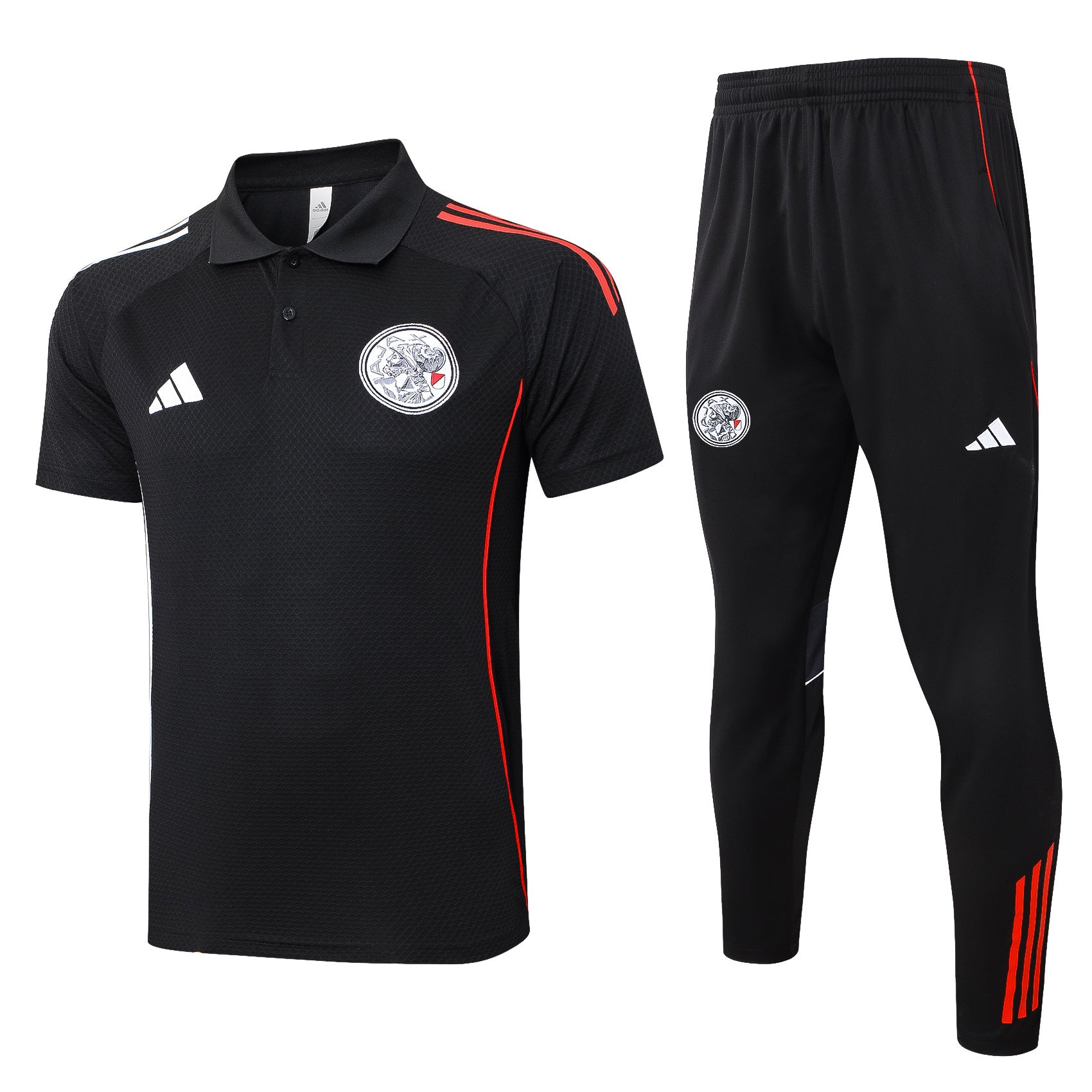 Conjunto de treino Ajax 25/26 - Camisa Polo + Calça