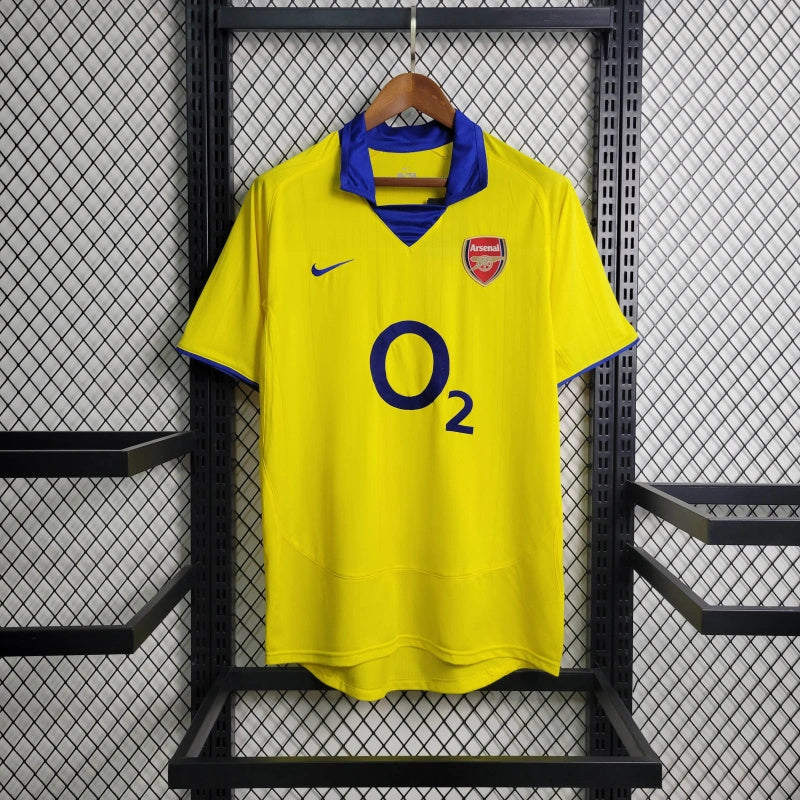 Camisa Arsenal Retrô 2004/05 Away - Pronta entrega