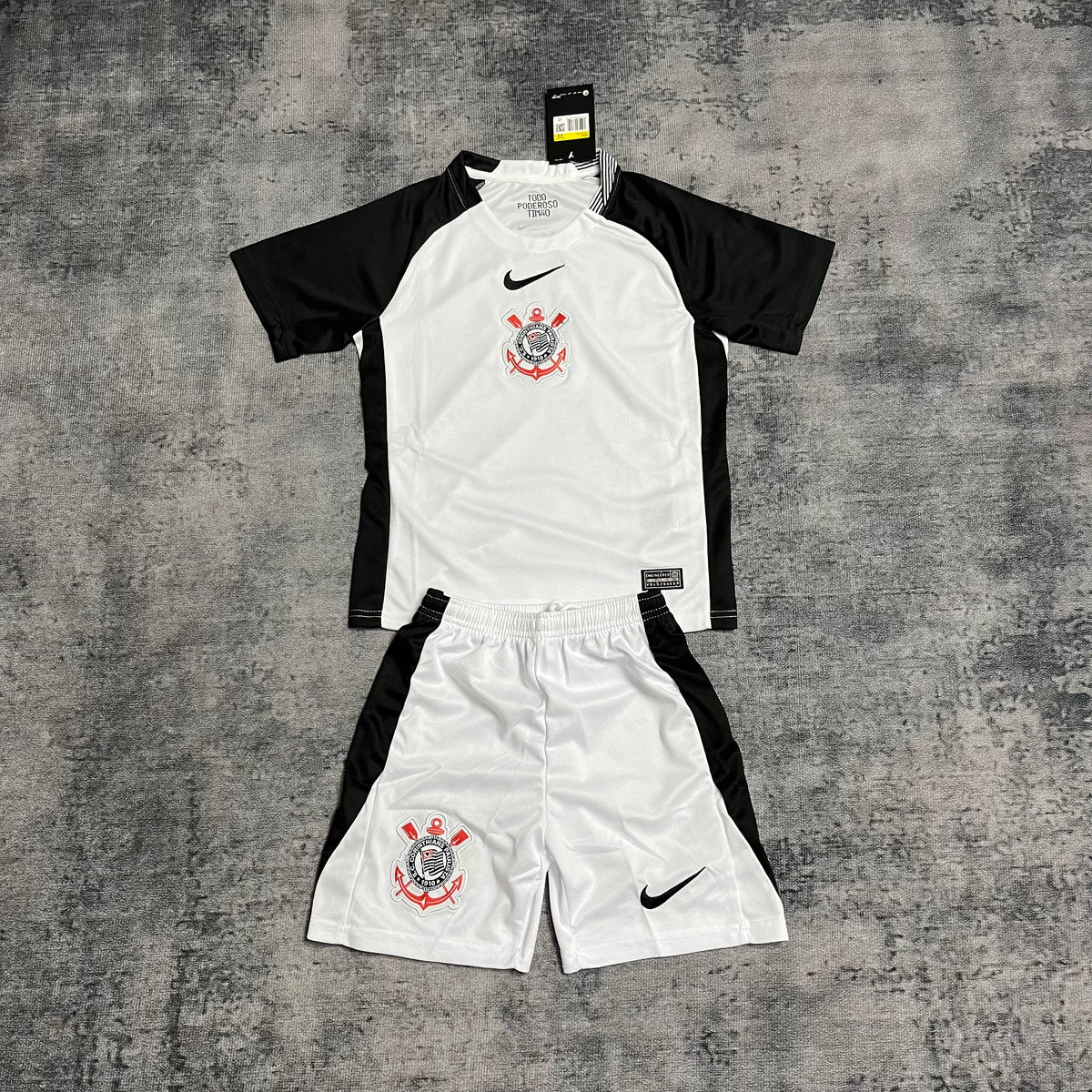 Kit Infantil do Corinthians Home 2025/26
