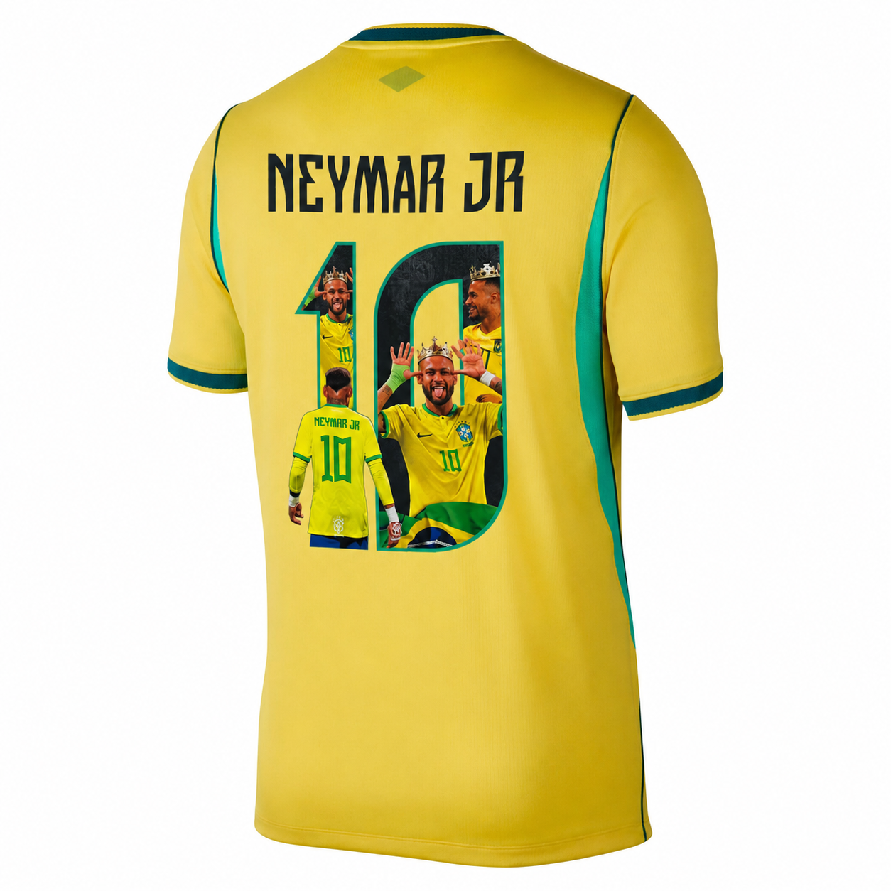 Camisa do Brasil Home Copa 2026 Neymar Jr Customizada - Pronta entrega
