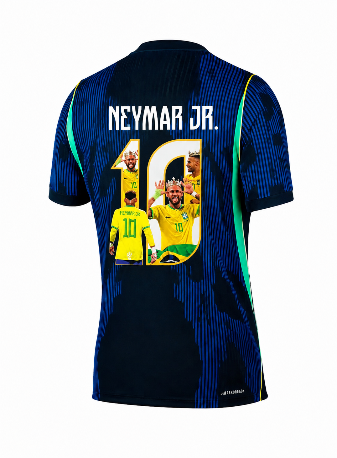 Camisa do Brasil Away Copa 2026 Neymar Jr Customizada - Pronta entrega