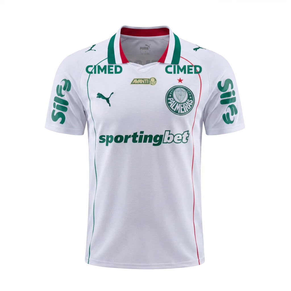 Camisa do Palmeiras Away 2026 - Todos os patrocínios