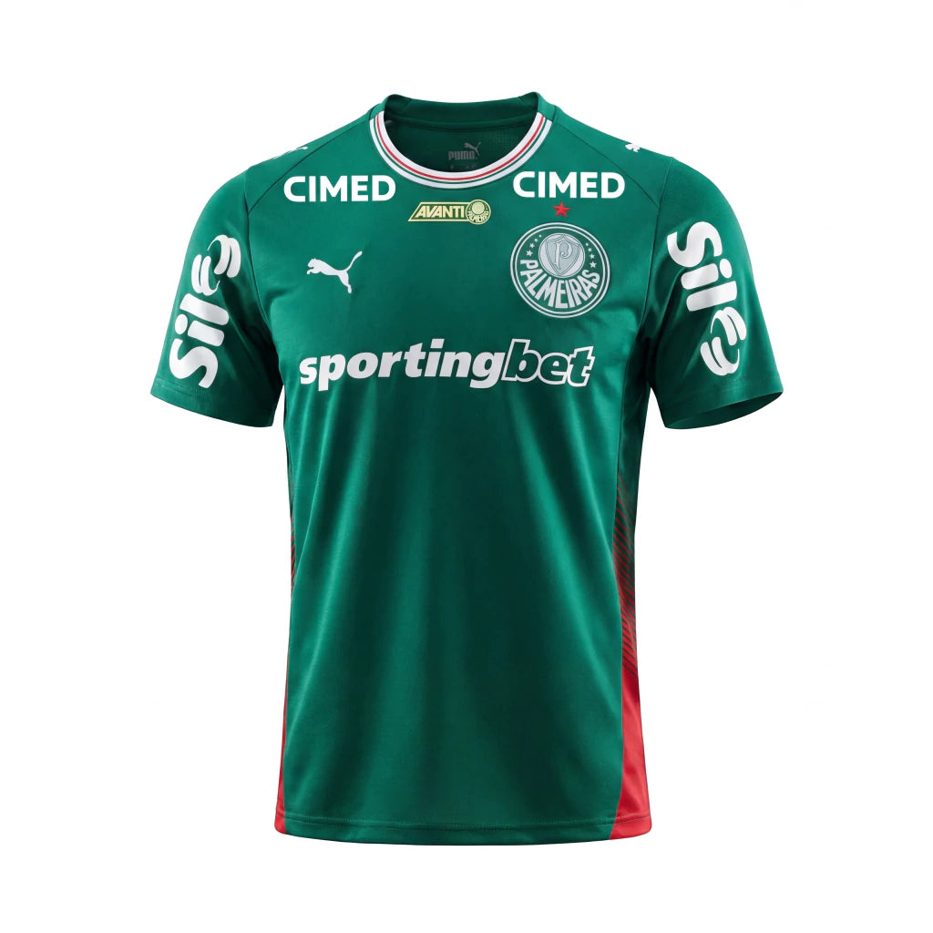 Camisa do Palmeiras Home 2026 - Todos os patrocínios
