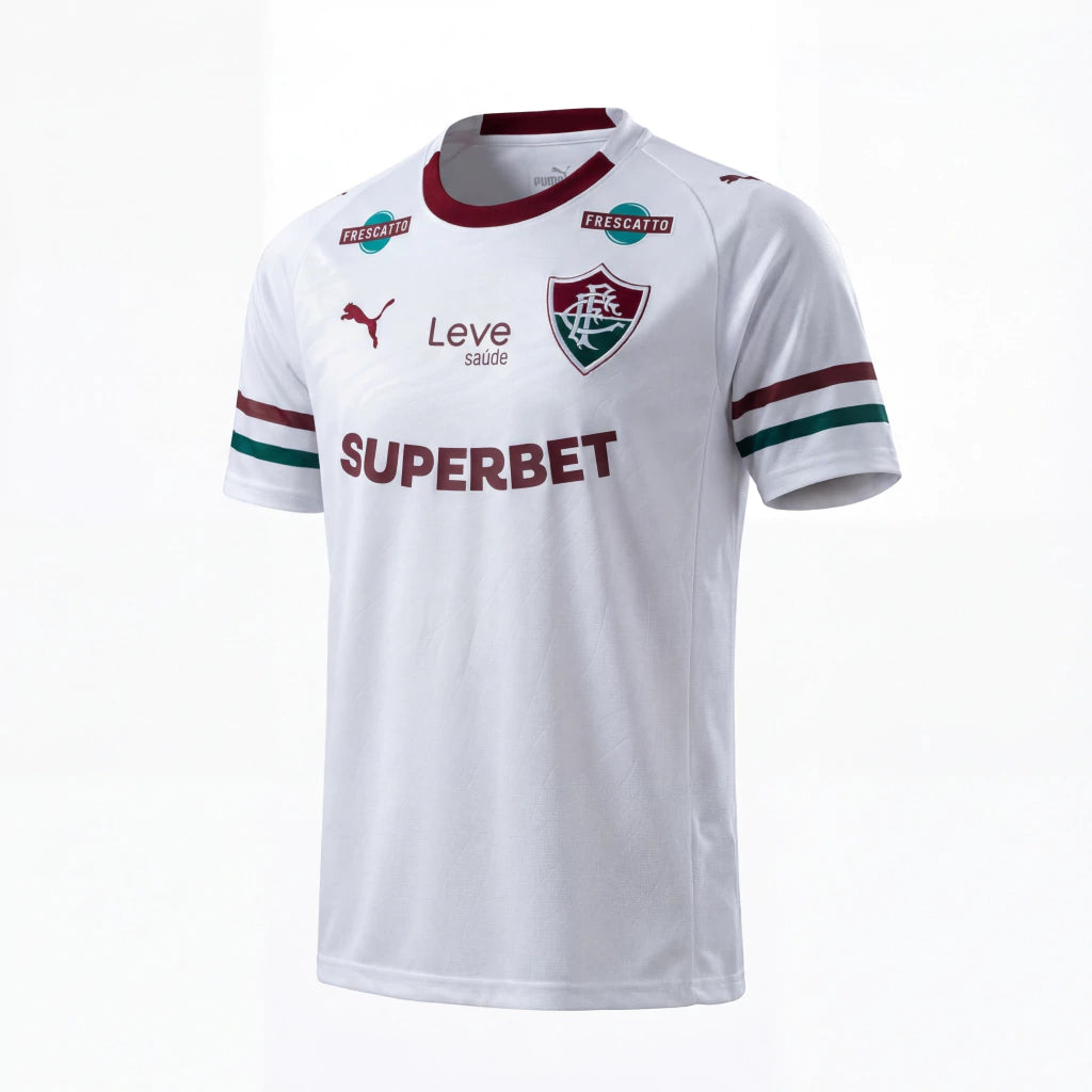 Camisa do Fluminense Away 2026 - Todos os patrocínios